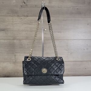 Kate Spade Black Quilted Leather Chain-Handle Shoulder Bag